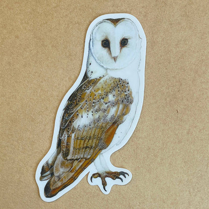 Barn Owl Vinyl STICKER
