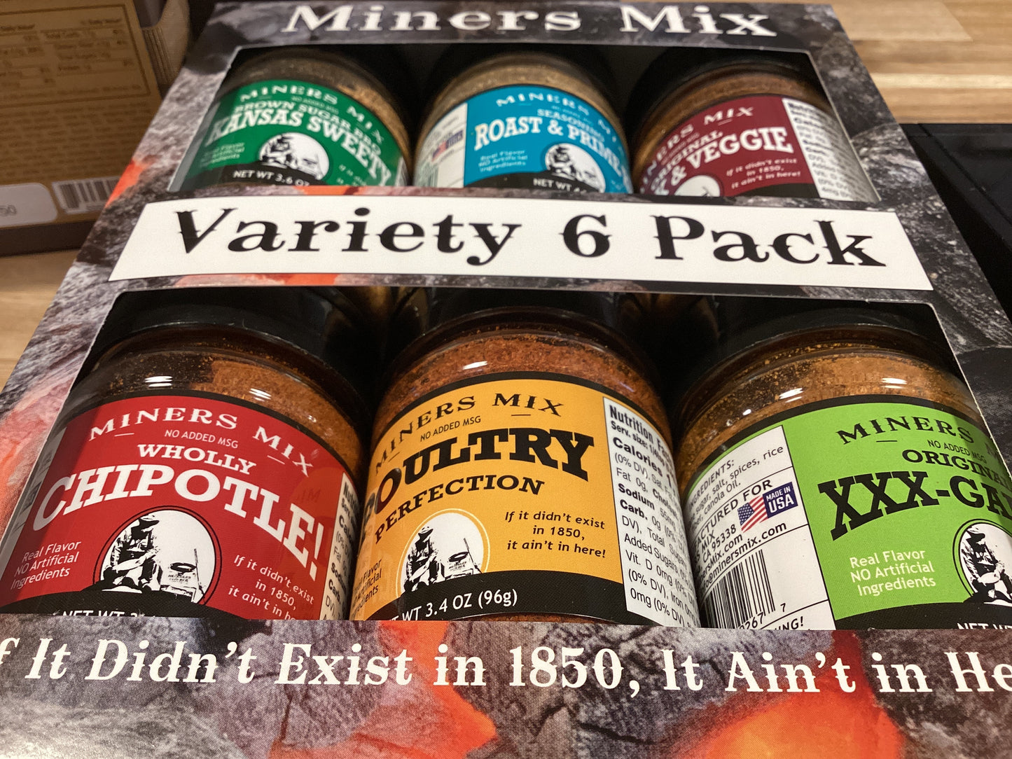 Miners Mix variety 6 pack