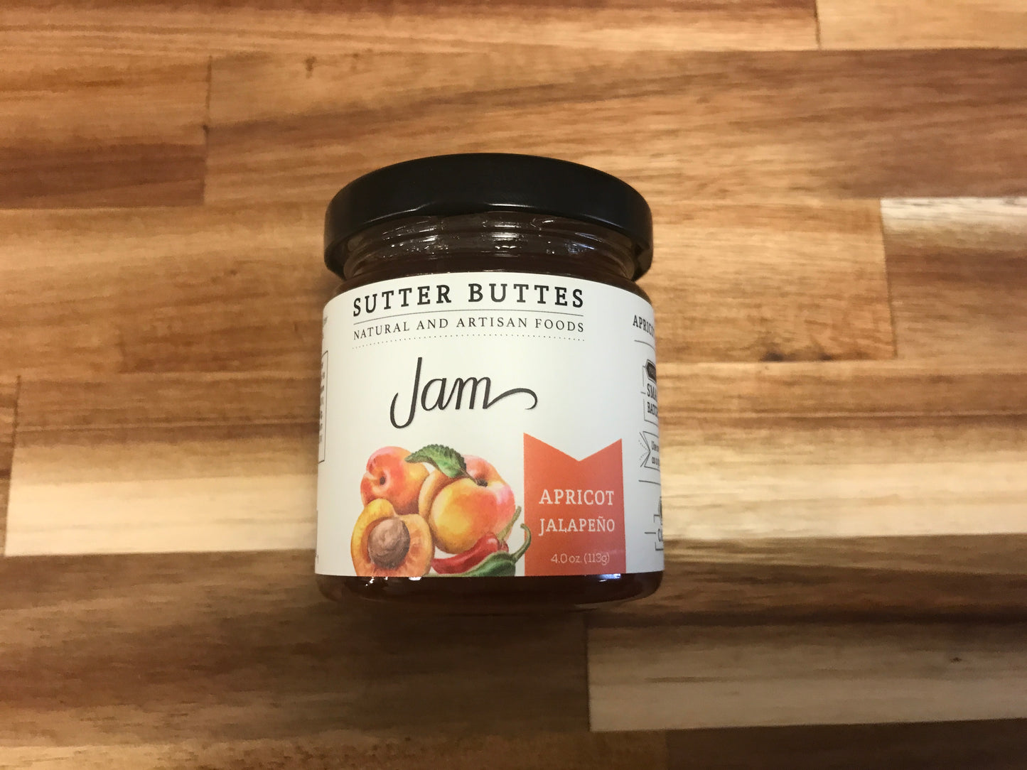 Sutter Buttes Jam Apricot Jalapeño