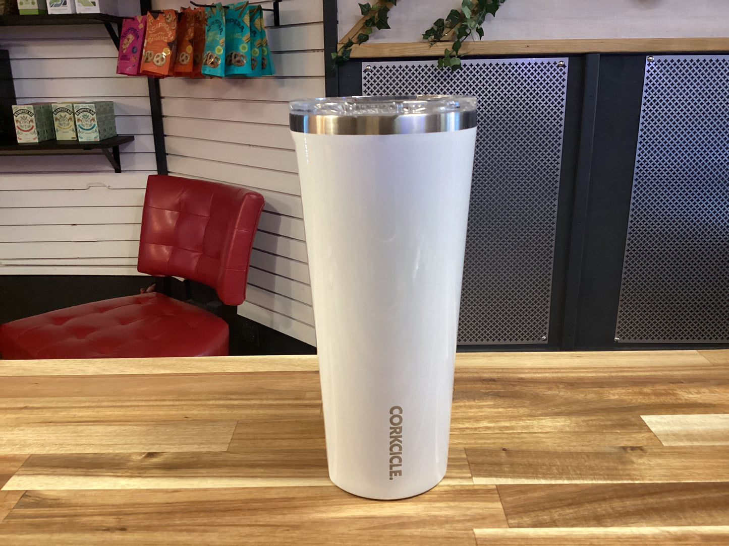 White Corkcicle Tumbler 24oz