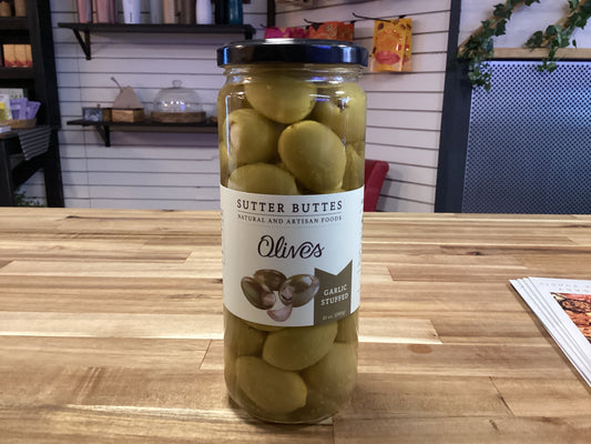 Sutter Buttes Garlic Stuffed Olives