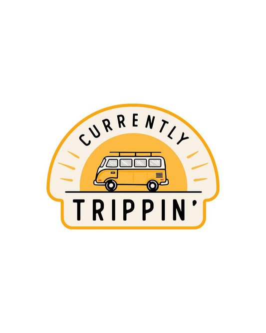 Currently Trippin - Sticker