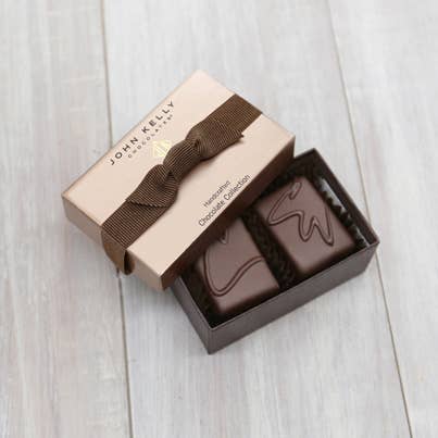 2 Pc Signature Handcrafted Semi-Sweet Chocolate Collection