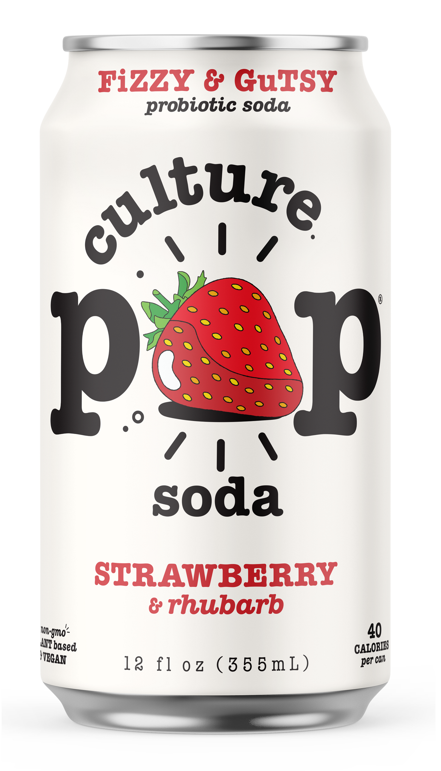 Culture Pop Sparkling Probiotic Soda, 12oz