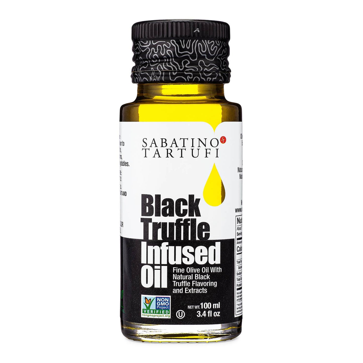 All Natural Black Truffle Infused Olive Oil