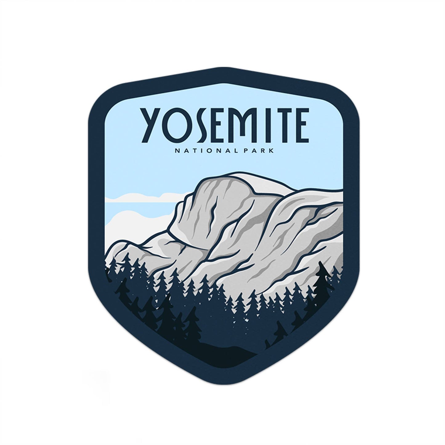 Yosemite National Park Sticker: 2"