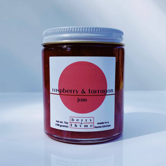 Raspberry and Tarragon Jam