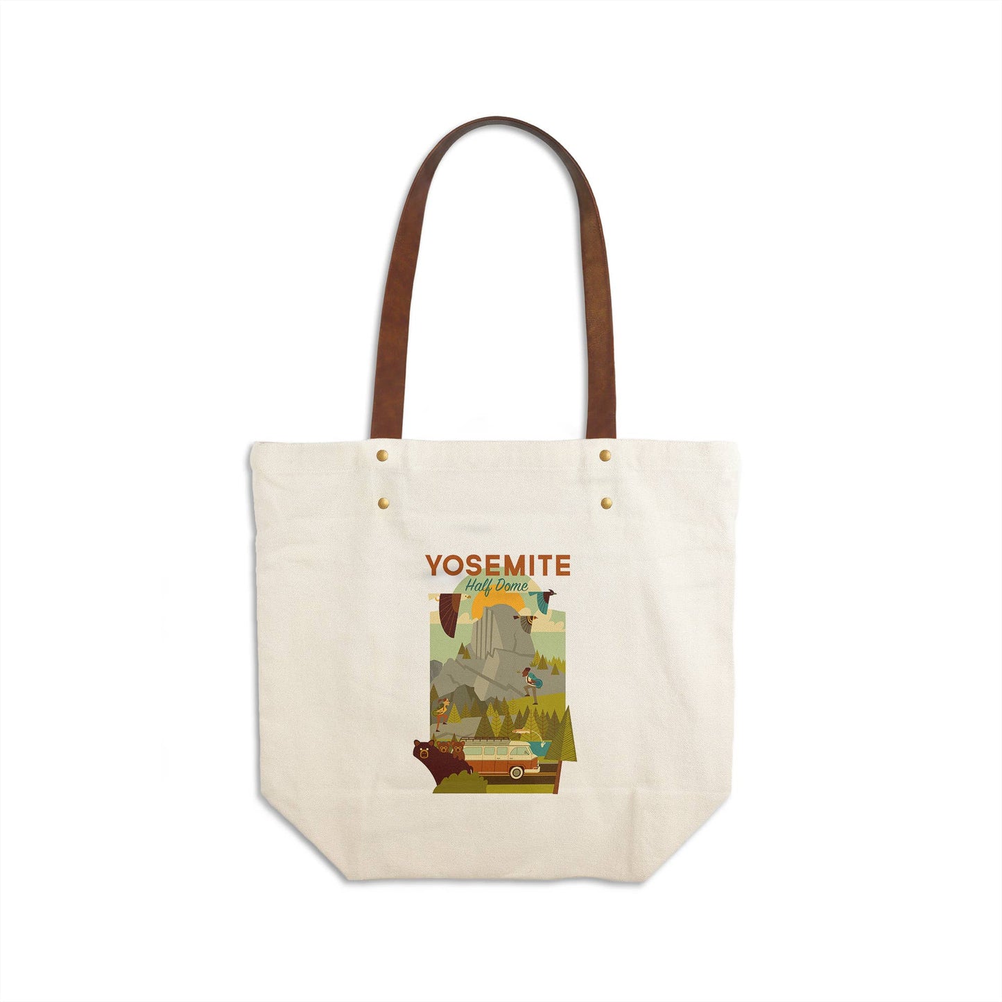 Deluxe Tote 101807 Yosemite National Park, California, Ha…