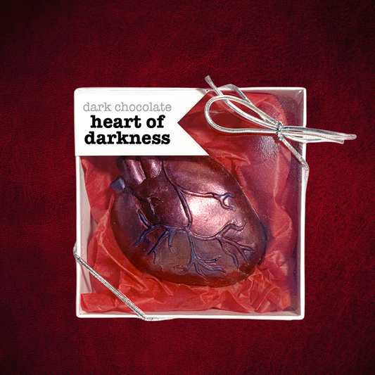 Heart of Darkness - dark chocolate anatomical heart