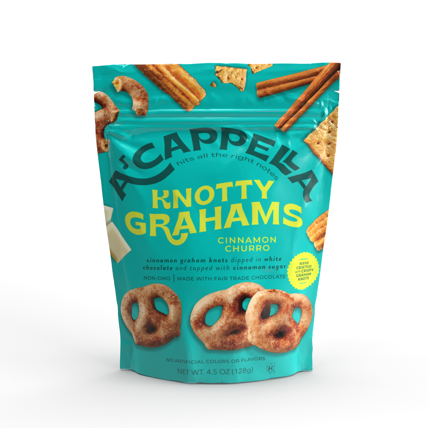 A'cappella Knotty Grahams - Cinnamon Churro