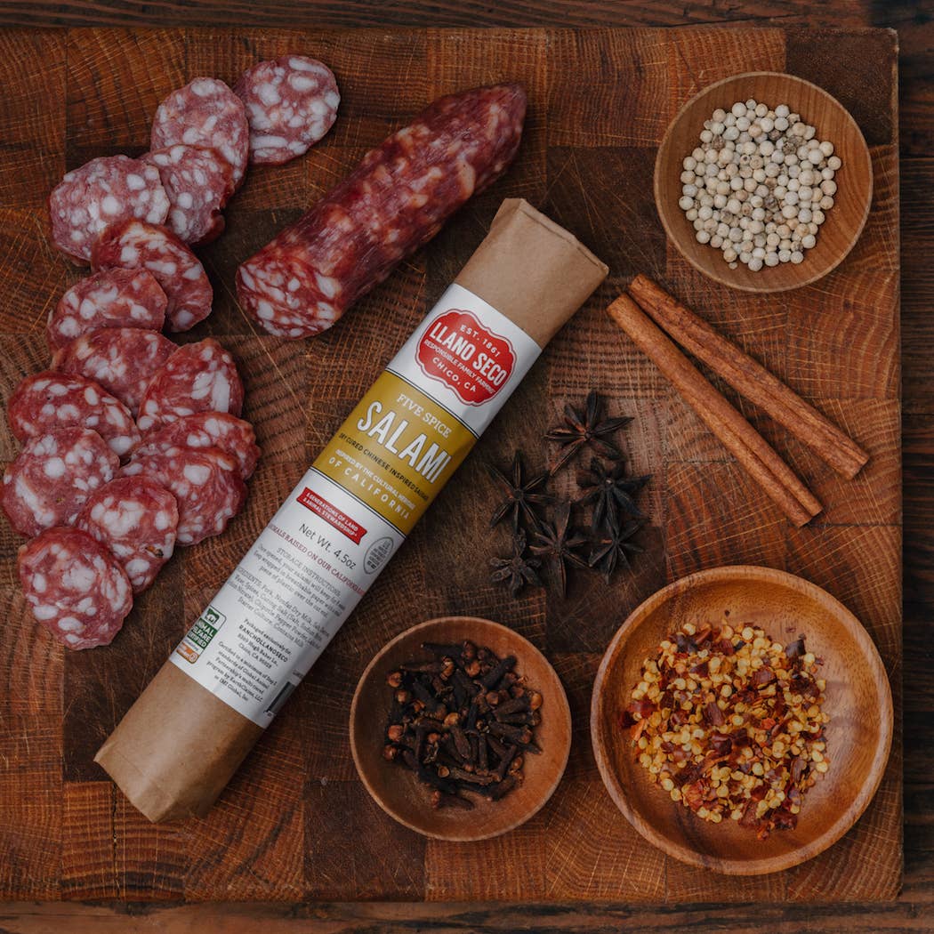 Chinese 5 Spice Inspired Salami