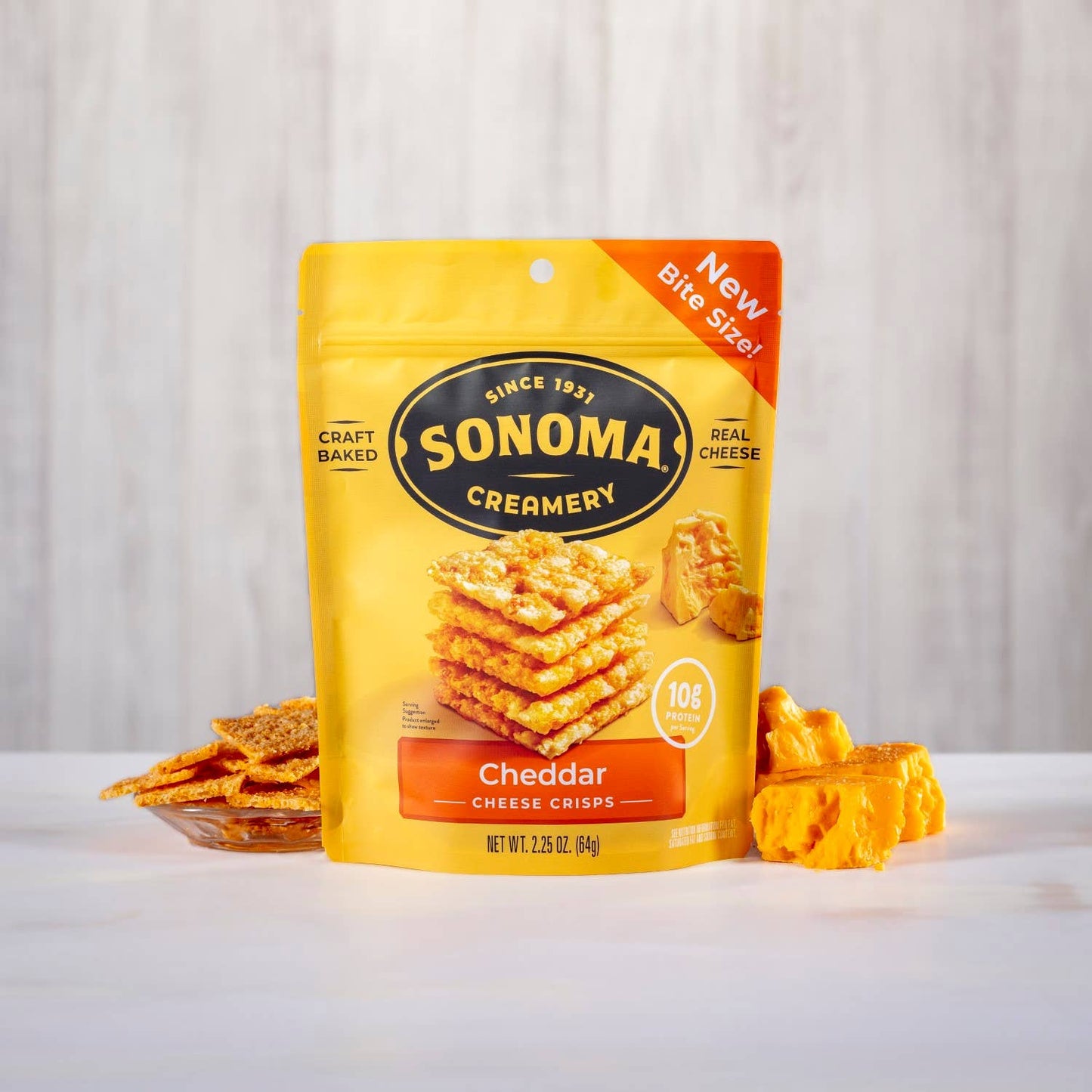 Sonoma Creamery Cheese Crisps - Cheddar