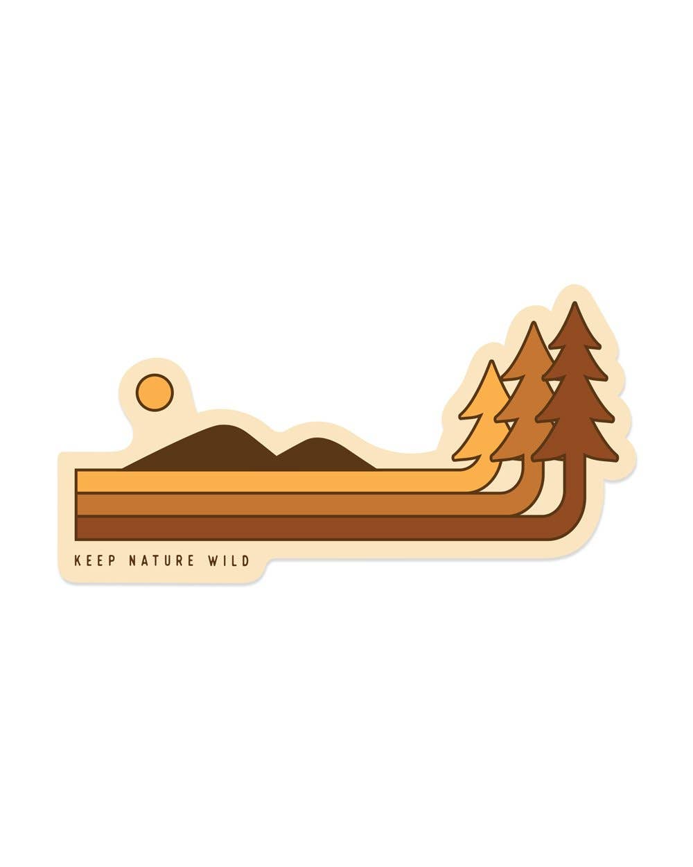 Retro Pines | Sticker