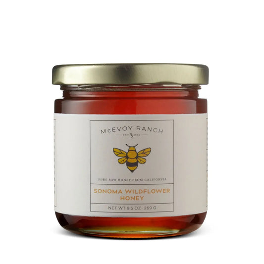 Sonoma Wildflower Honey, Net WT 9.5 oz.