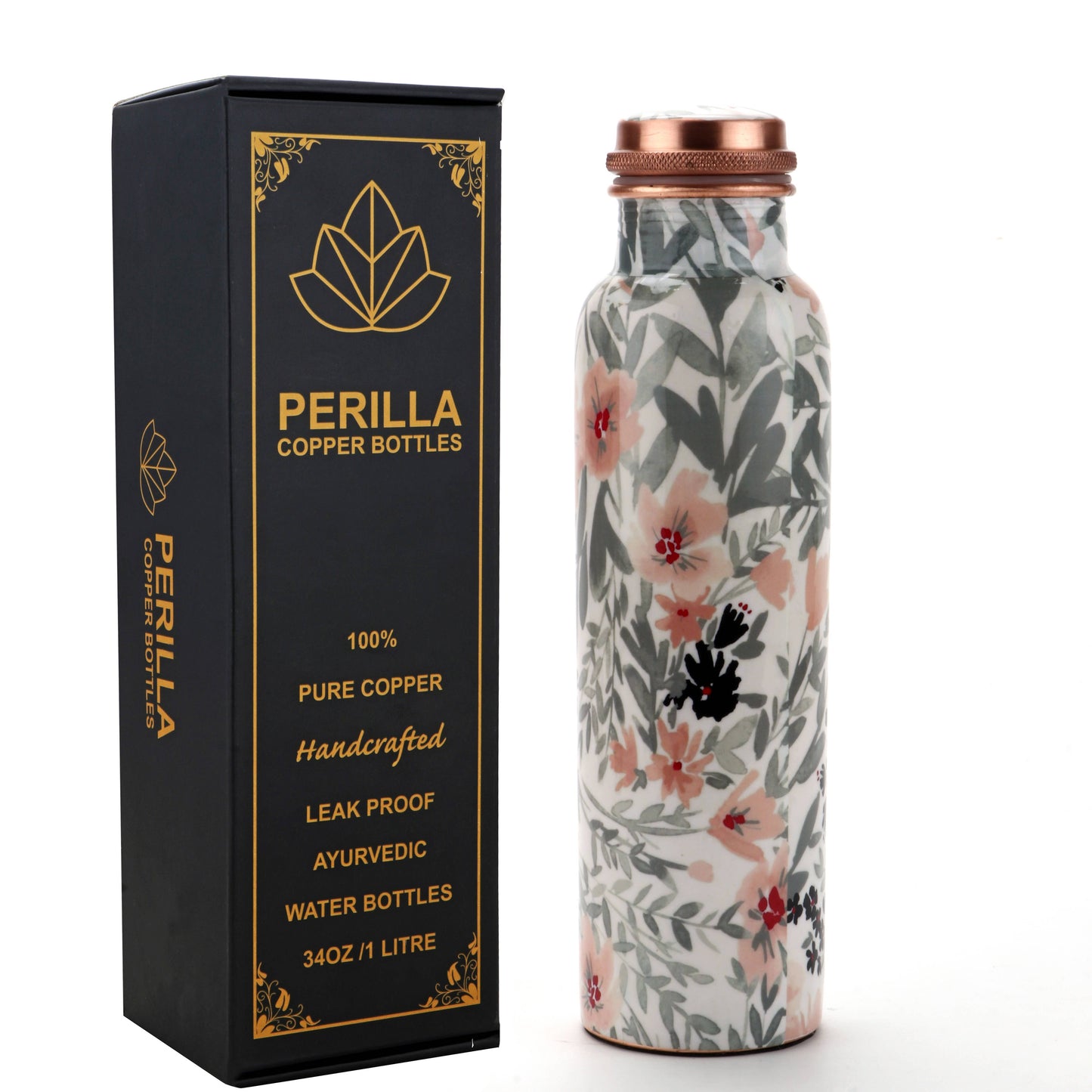 Leaf Copper Bottle (1L)