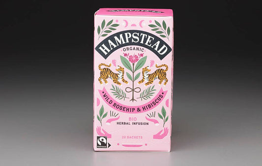 Hampstead Organic Rosehip & Hibiscus (20 Teabags)