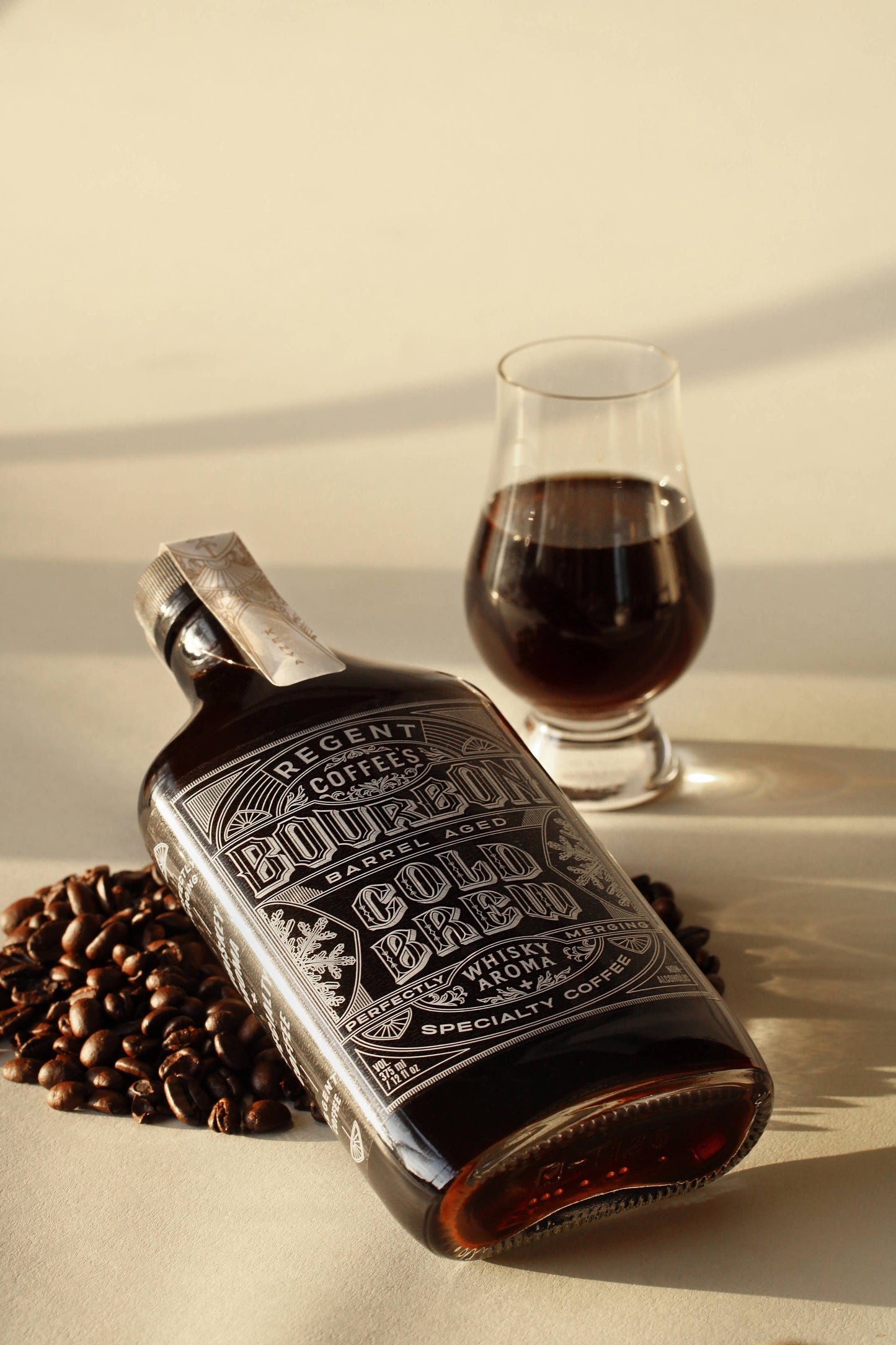 Bourbon Barrel Aged Cold Brew Coffee - Mexico Chiapas Dark