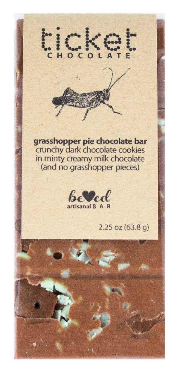 Ticket Chocolate grasshopper pie bar