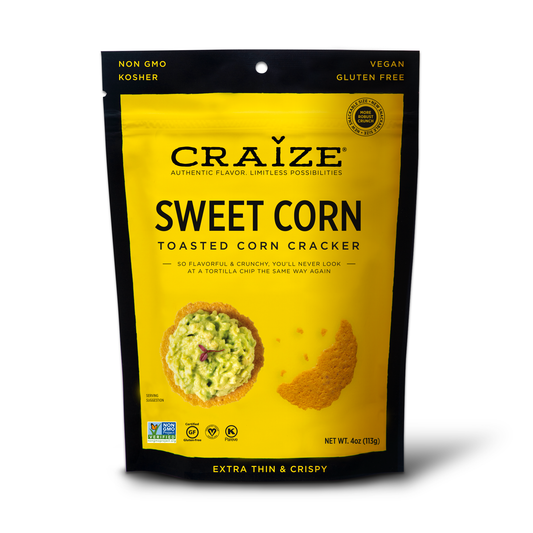 Sweet Toasted Corn Crackers 4oz