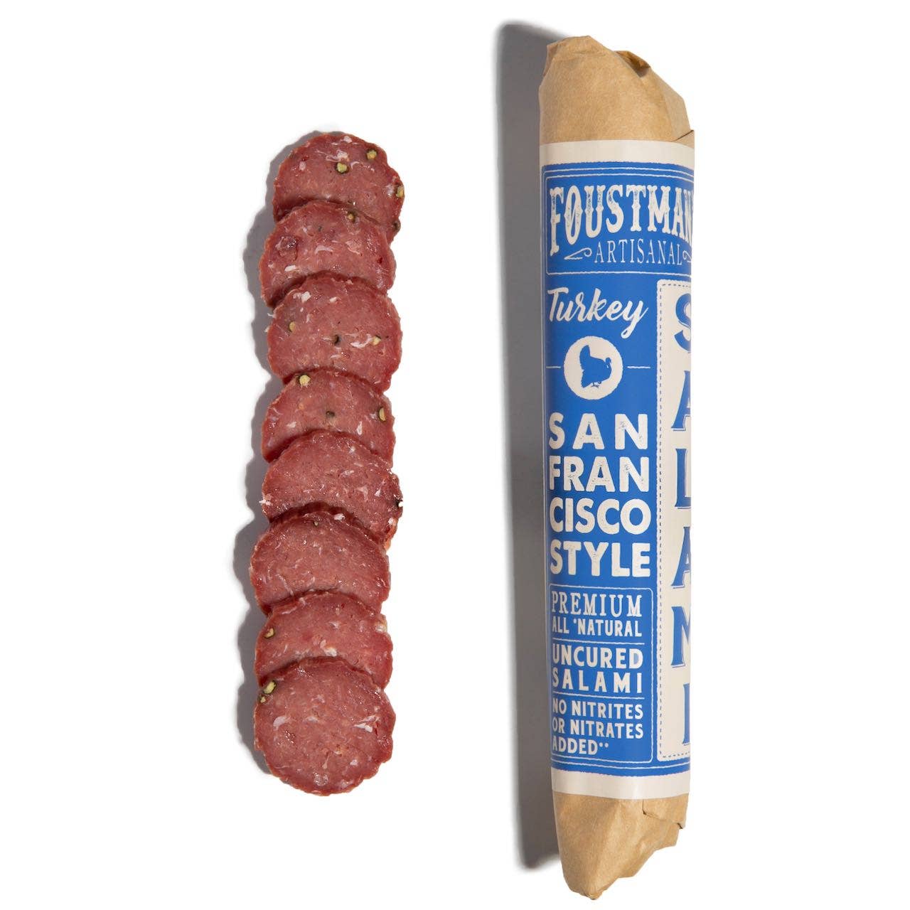 TURKEY SAN FRANCISCO STYLE | FOUSTMAN'S UNCURED SALAMI