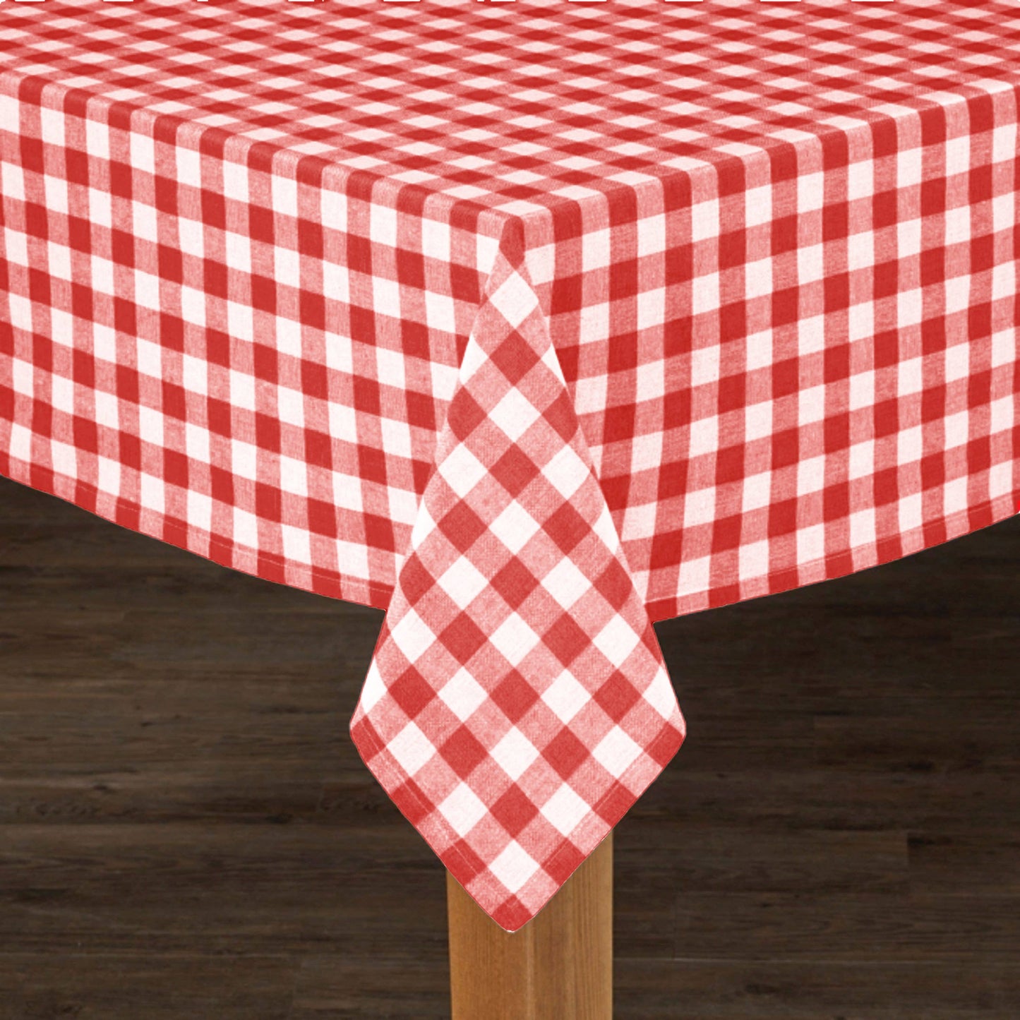 Fabstyles Country Check High-Quality Tablecloth