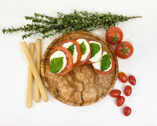 Olive Wood Round Board