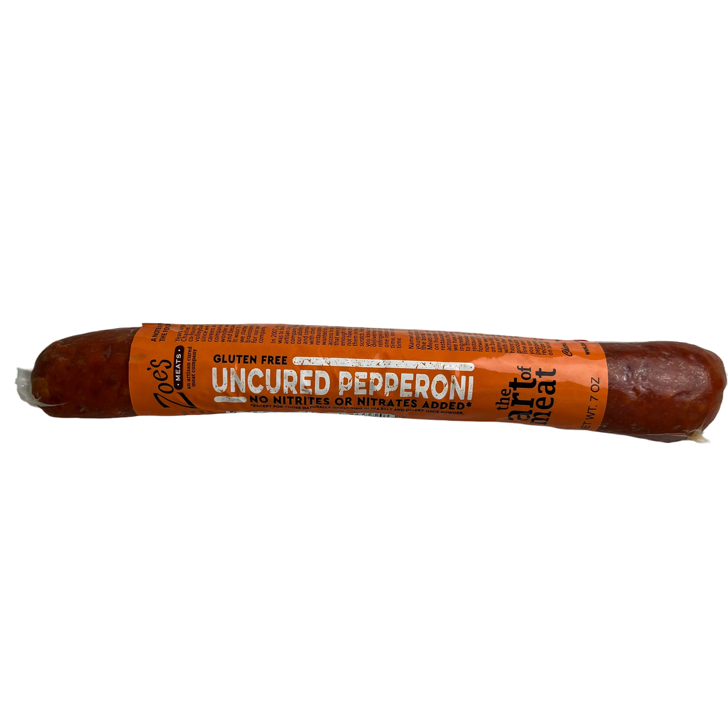 Zoe's Meats Uncured Pepperoni, 7oz