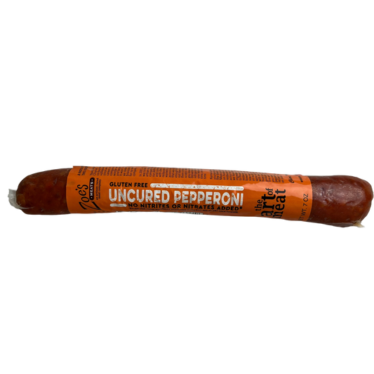 Zoe's Meats Uncured Pepperoni, 7oz