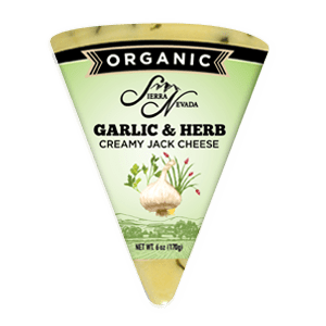 Organic Jack, Garlic & Herb Wedges 8/ 6 Oz
