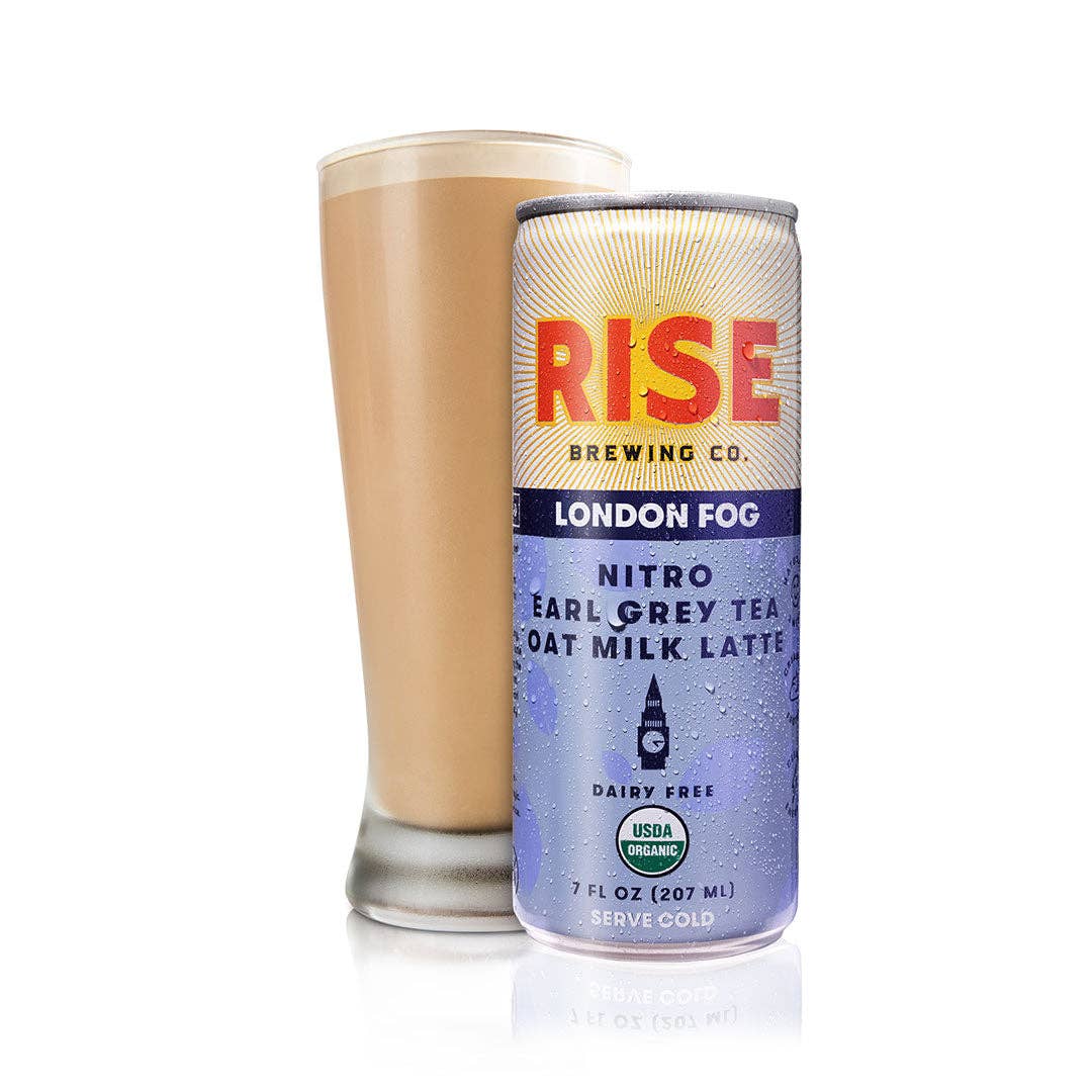 London Fog Nitro Earl Grey Tea Oat Milk Latte - 12 pack
