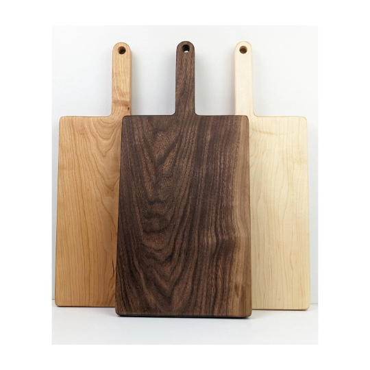 Wooden Charcuterie Board With Handle (Rectangular)