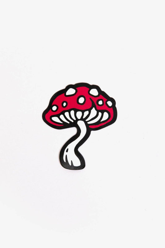 Amanita Mushroom Sticker