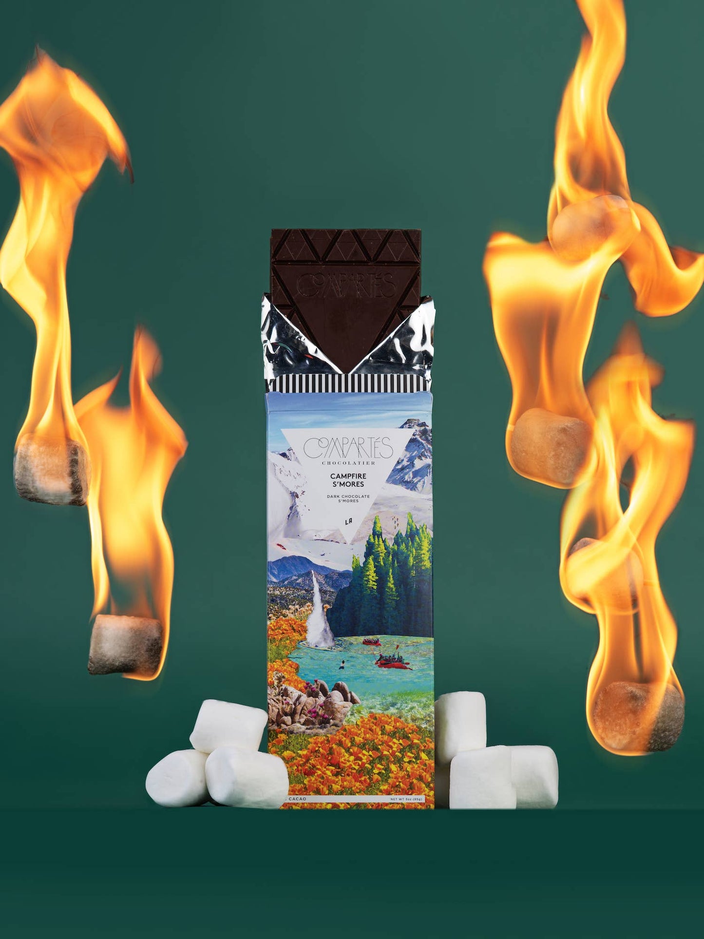 Campfire S'Mores Chocolate Bar