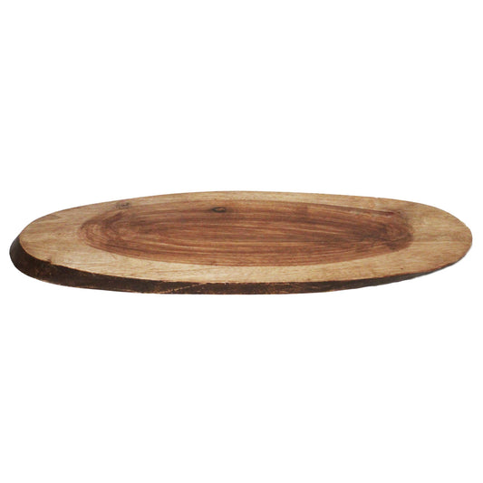 Mango Wood Oval Serving Tray