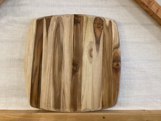 Teakhaus serving board square 16x16