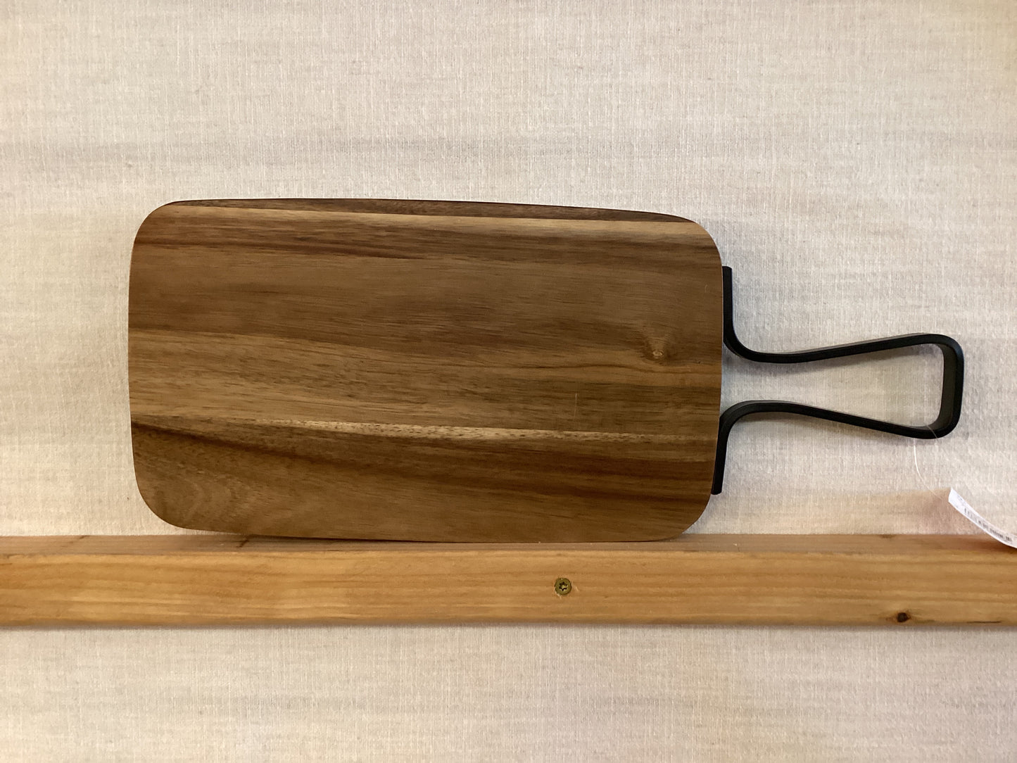 Rectangular paddle board metal handle