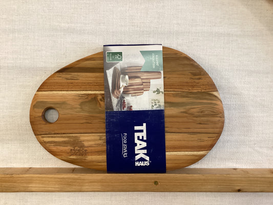 Teakhaus Oval serving board