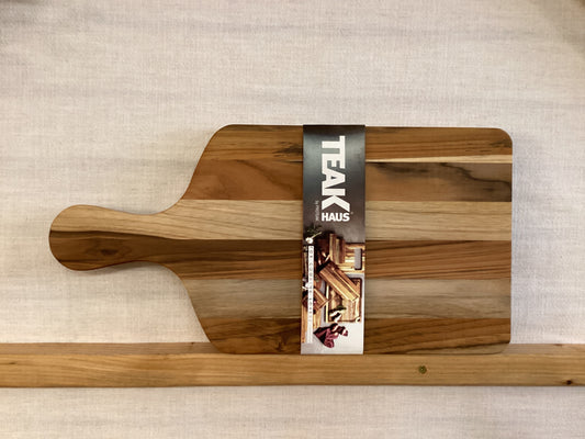 Teakhaus Chopping board with handle 20x10