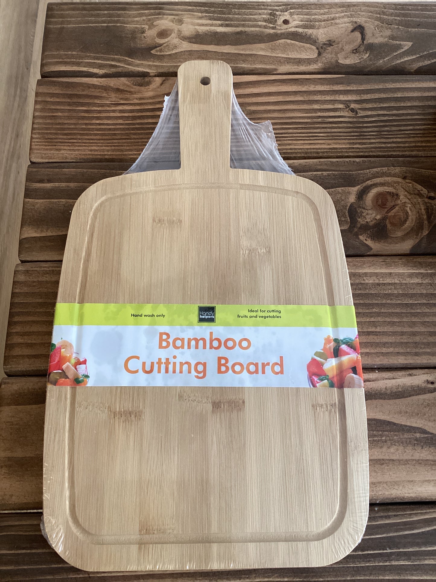 Paddle Bamboo Cutting Board
