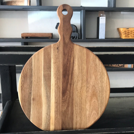 Round Acacia Cutting Board 11”